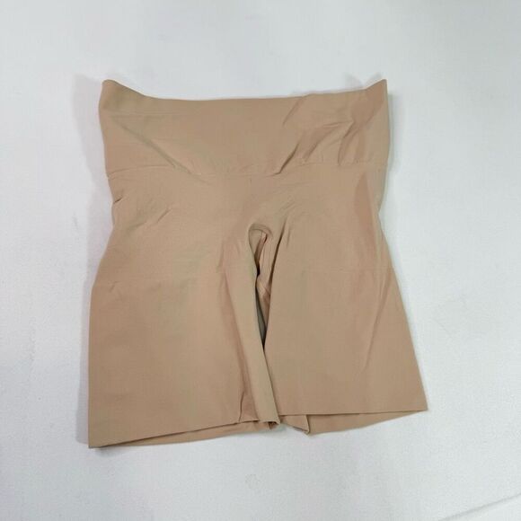 SKIMS Shapewear Womens XL Everyday Sculpt High Waisted Mid Thigh Short Nude - Picture 1 of 9